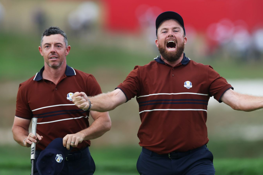 Shane Lowry (vpravo) a Rory McIlroy (foto: GettyImages). Shane Lowry (vpravo) a Rory McIlroy (foto: GettyImages).