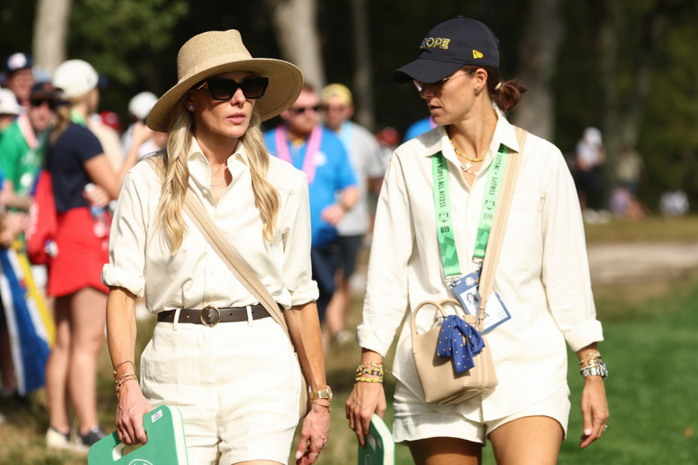 Manželka Roryho McIlroy Erica Stoll (vlevo). Foto: GettyImages Manželka Roryho McIlroy Erica Stoll (vlevo). Foto: GettyImages