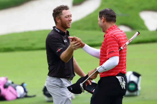 Taylor Gooch a Sergio Garcia (Foto: GettyImages).