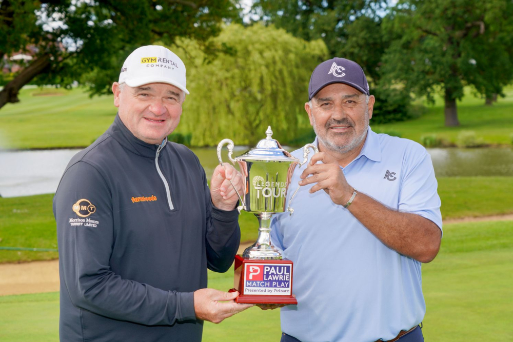 Angel Cabrera a Paul Lawrie (Foto: Getty Images)