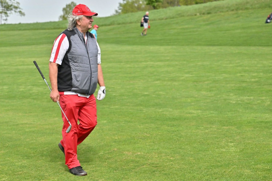 Pavel Krenk na golfovém hřišti (Foto: CzechOne - Zdeněk Sluka)