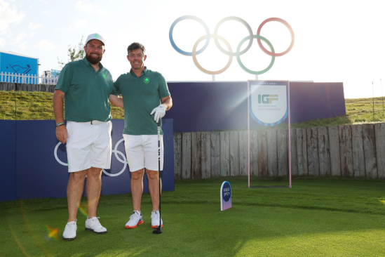 Rory McIlroy a Shane Lowry (foto: GettyImages).