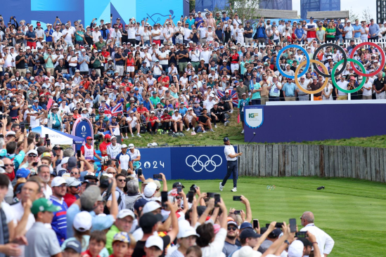 Úžasná atmosféra na golfovém olympijském turnaji 2024 (Foto: Getty Images)