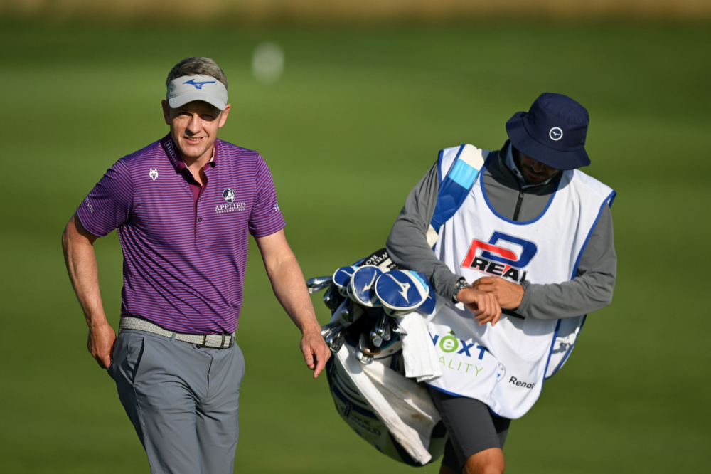 Luke Donald během D+D REAL Czech Masters 2023 (foto: GettyImages)