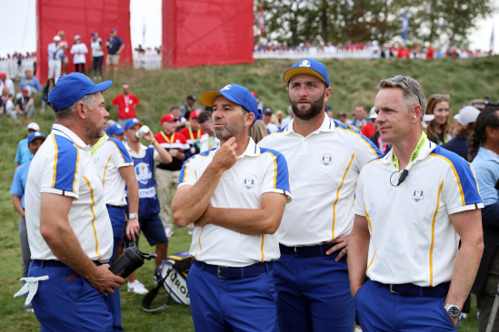 Sergio Garcia (druhý zleva). Foto: GettyImages.