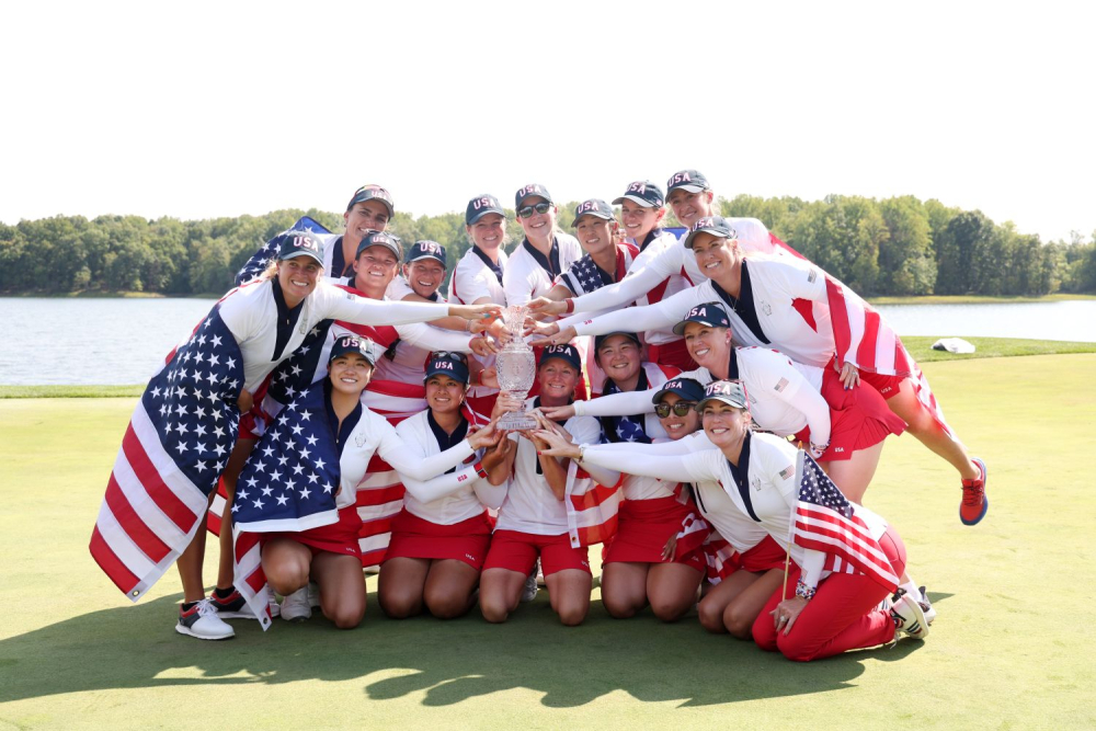 Vítězný tým USA v Solheim Cupu 2024 (Foto: Getty Images)