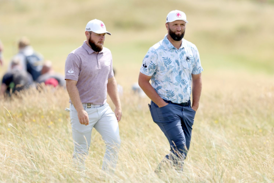 Jon Rahm a Tyrrell Hatton (Foto: Getty Images)