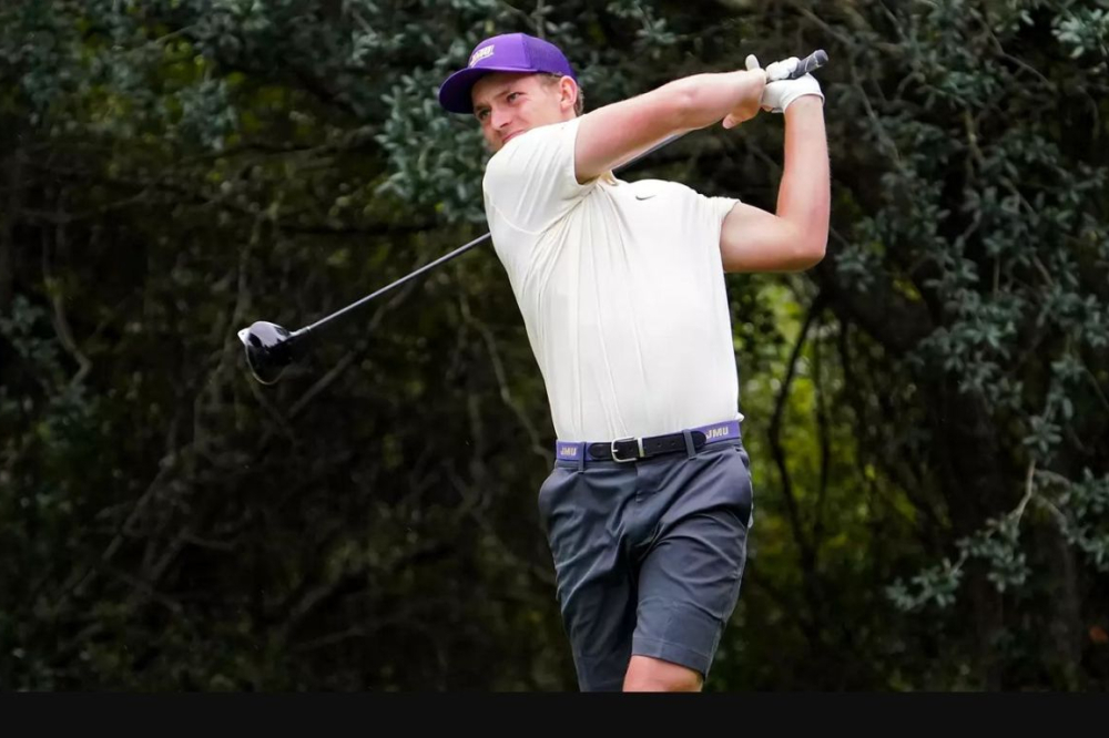 Václav Tichý (foto: JMU Golf Team)