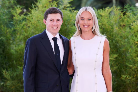 Matt Fitzpatrick a Katherine Gaal (Foto: Getty Images)