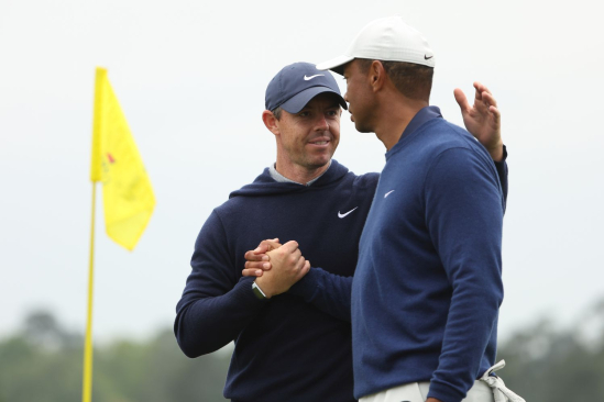 Tiger Woods a Rory McIlroy (Foto: Getty Images)