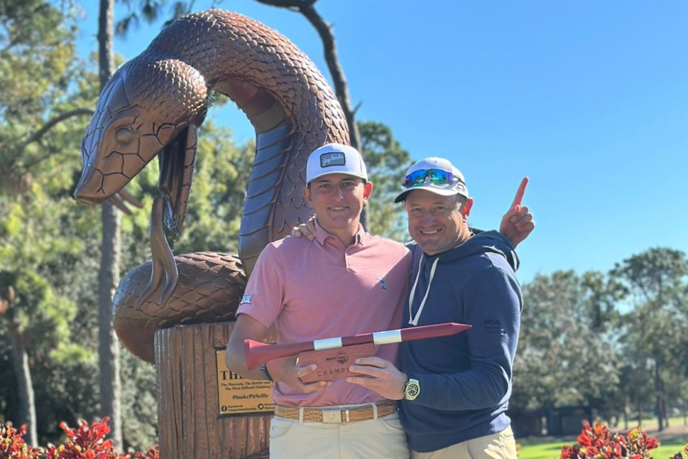 Max Jelínek vyhrál na Floridě turnaj Next Tee Invitational (foto: Jiří Jelínek)