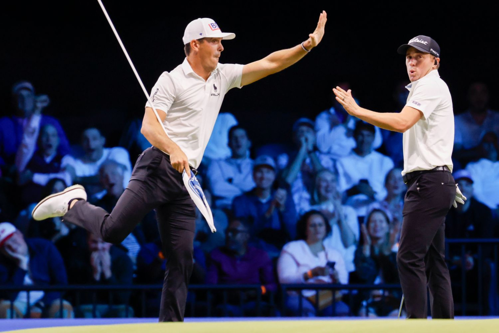 Justin Thomas (vpravo) a Billy Horschel (foto: TGL).