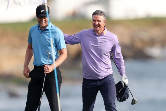 Justin Rose a Cam Davis (Foto: Getty Images)