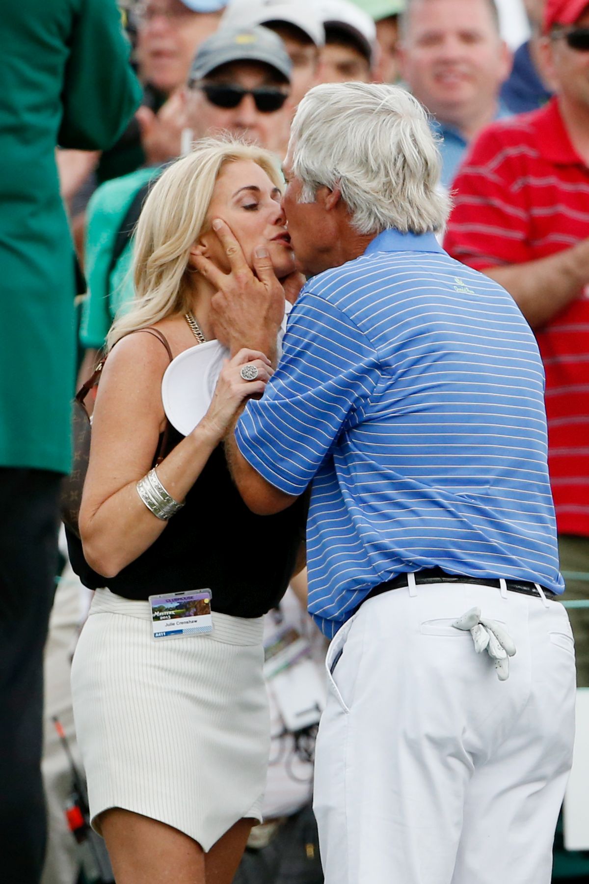 Ben Crenshaw s manželkou Julií