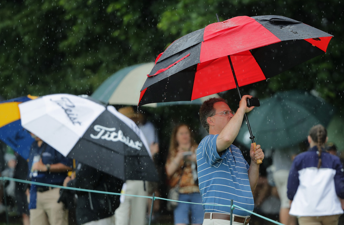 US Open - počasí