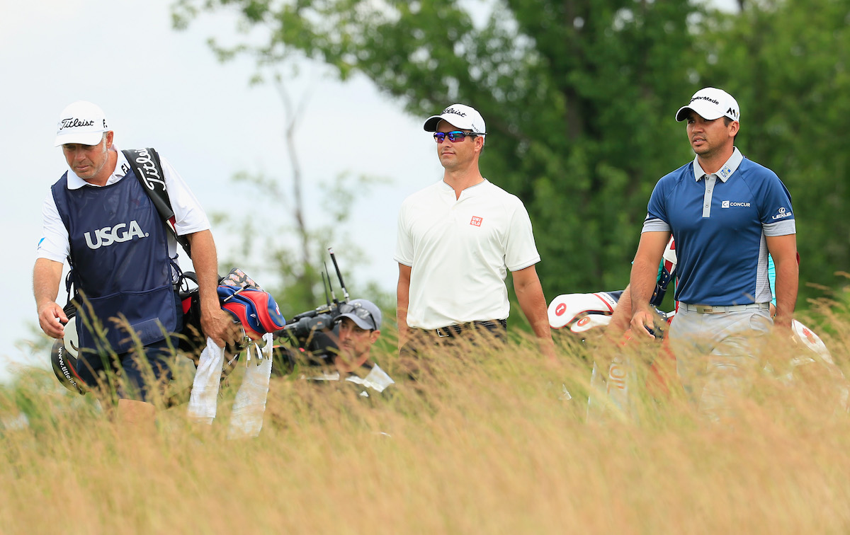 Adam Scott a Jason Day