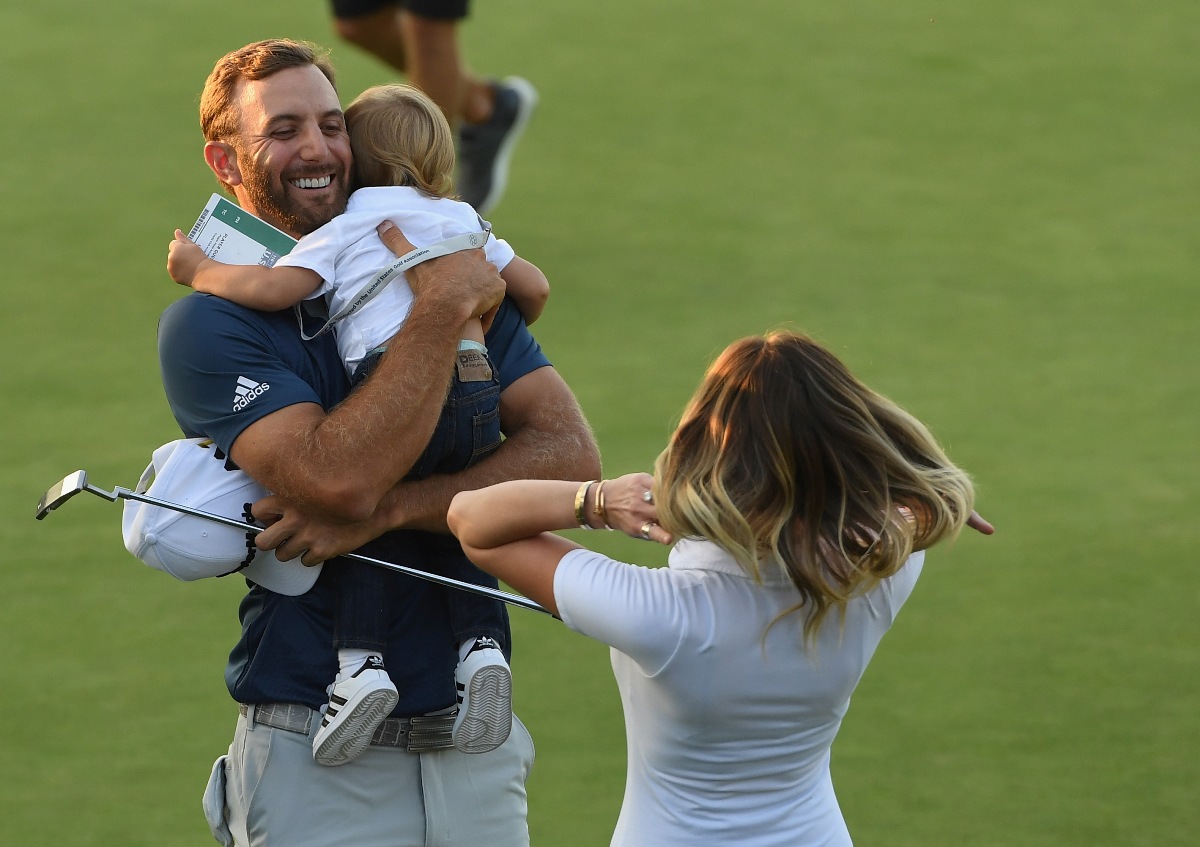 Dustin Johnson, Paulina Gretzky a Tatum