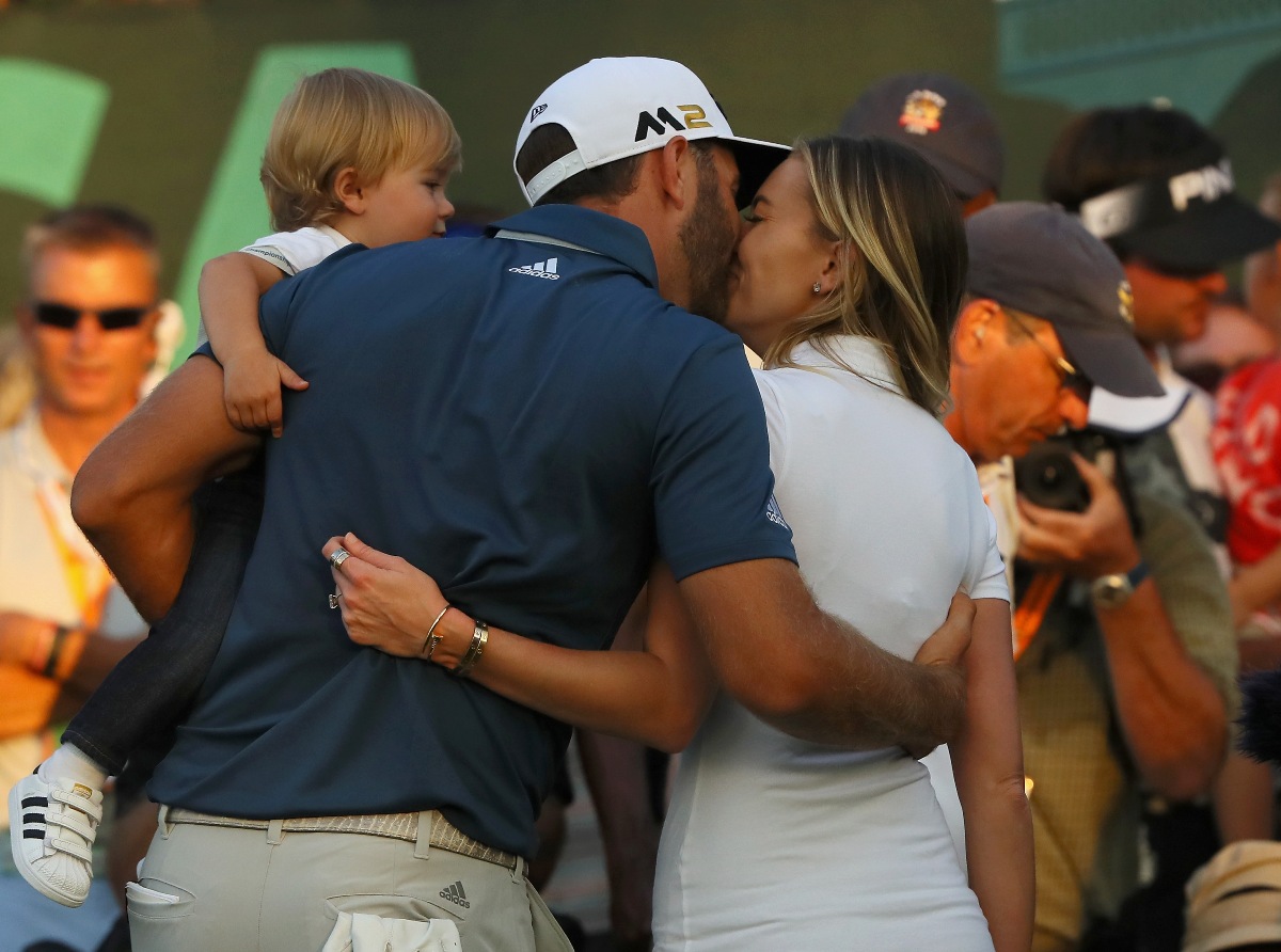 Dustin Johnson, Paulina Gretzky a Tatum