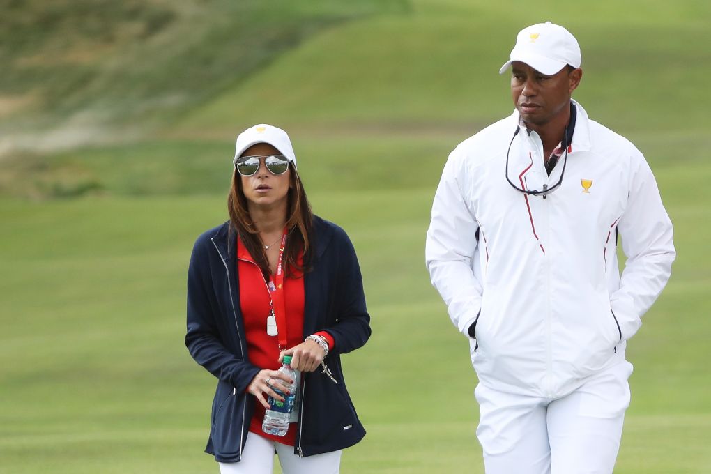 Erica Herman a Tiger Woods