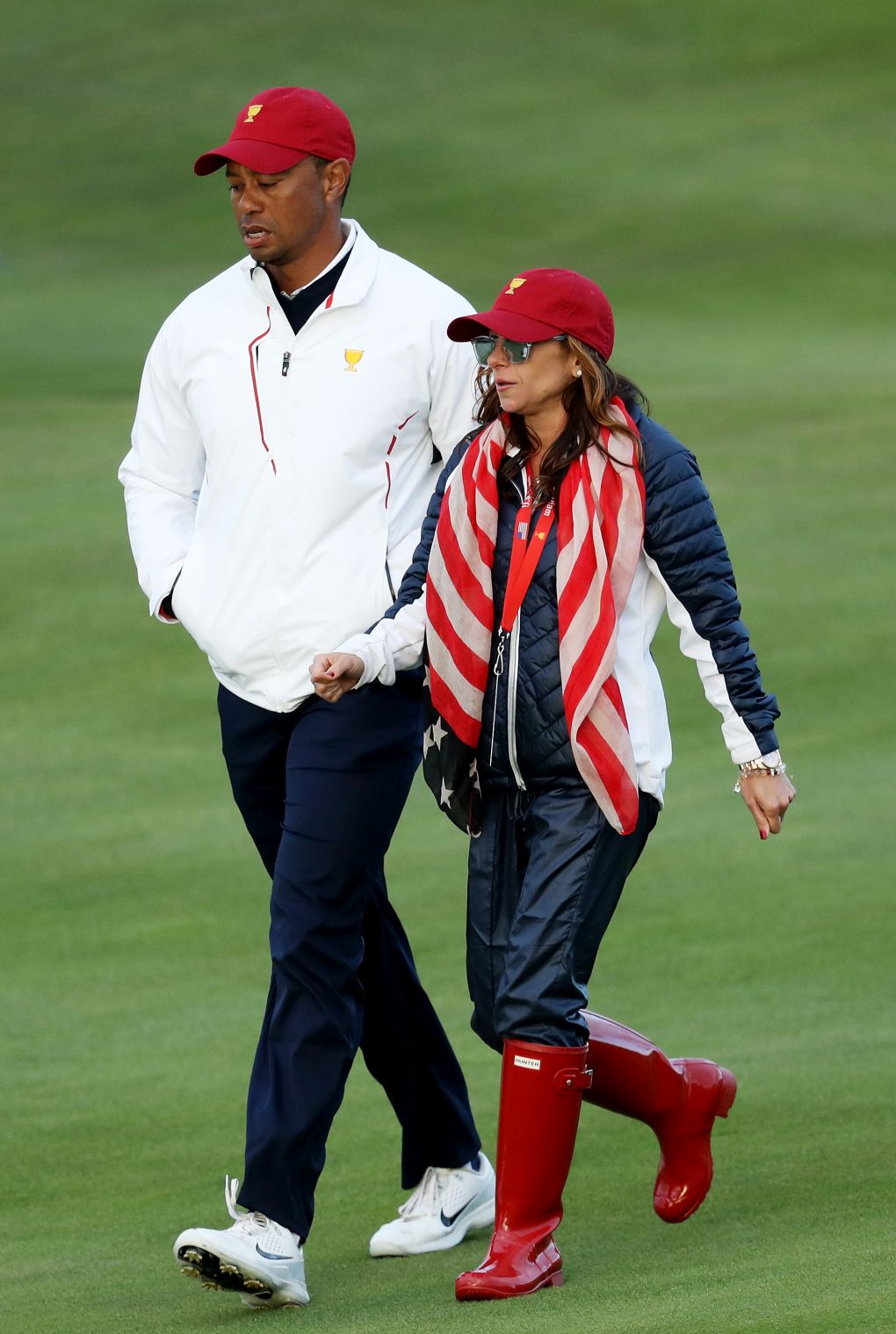 Erica Herman a Tiger Woods