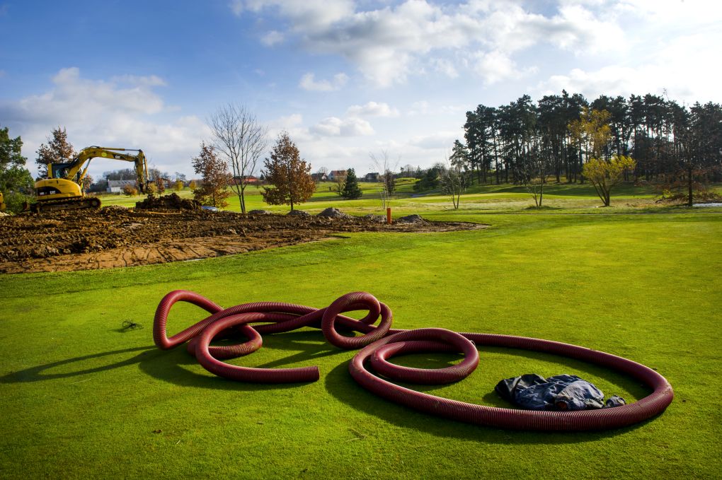 Albatross změny na 18. greenu