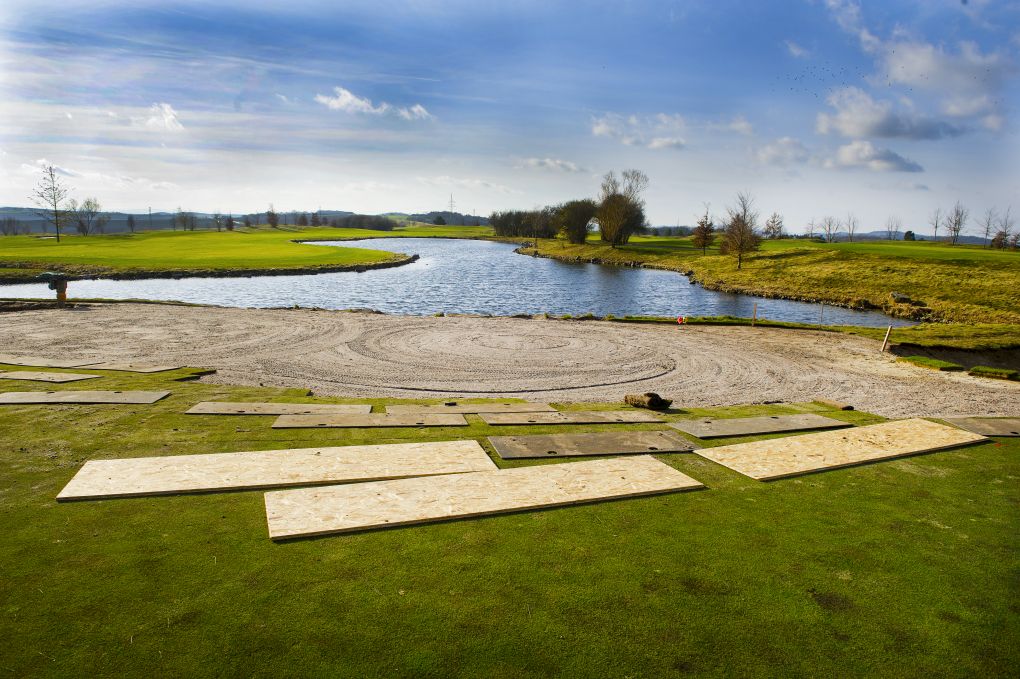 Albatross změny na 18. greenu