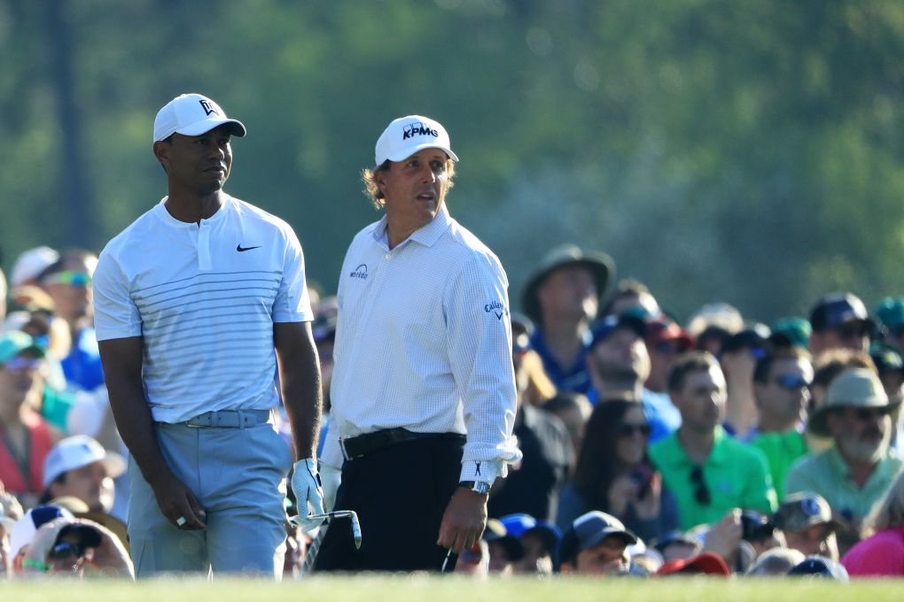 Tiger Woods a Phil Mickelson