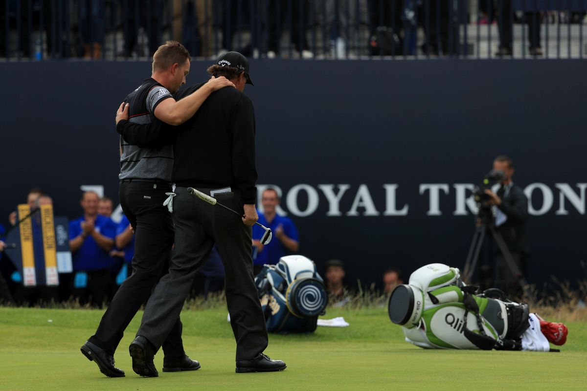 Henrik Stenson a Phil Mickelson