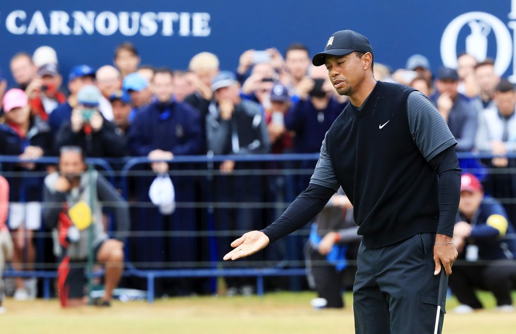 Tiger Woods na The Open 2018