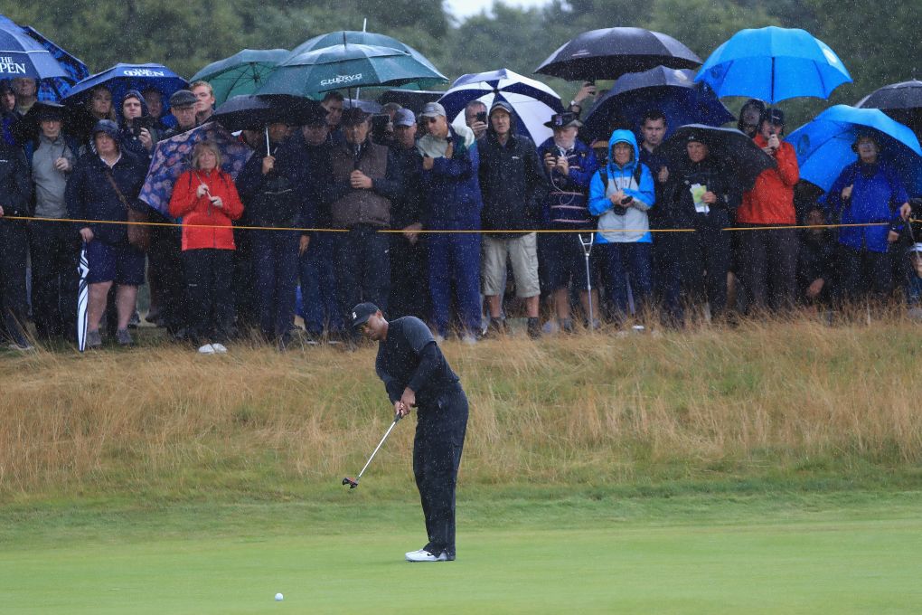 Tiger Woods na The Open 2018