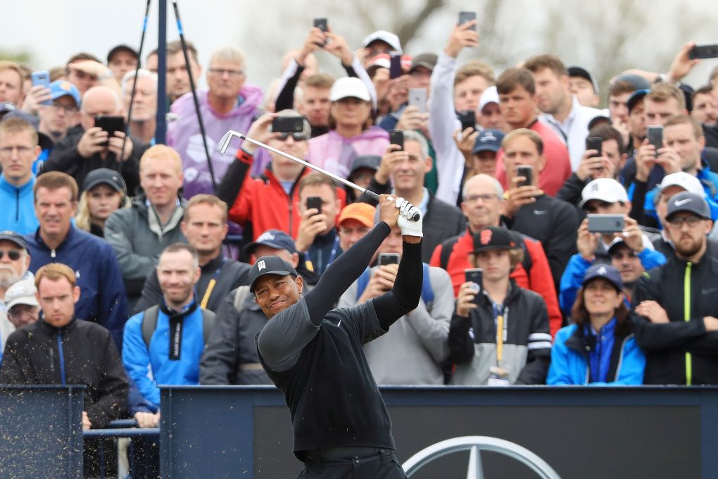 Tiger Woods na The Open 2018