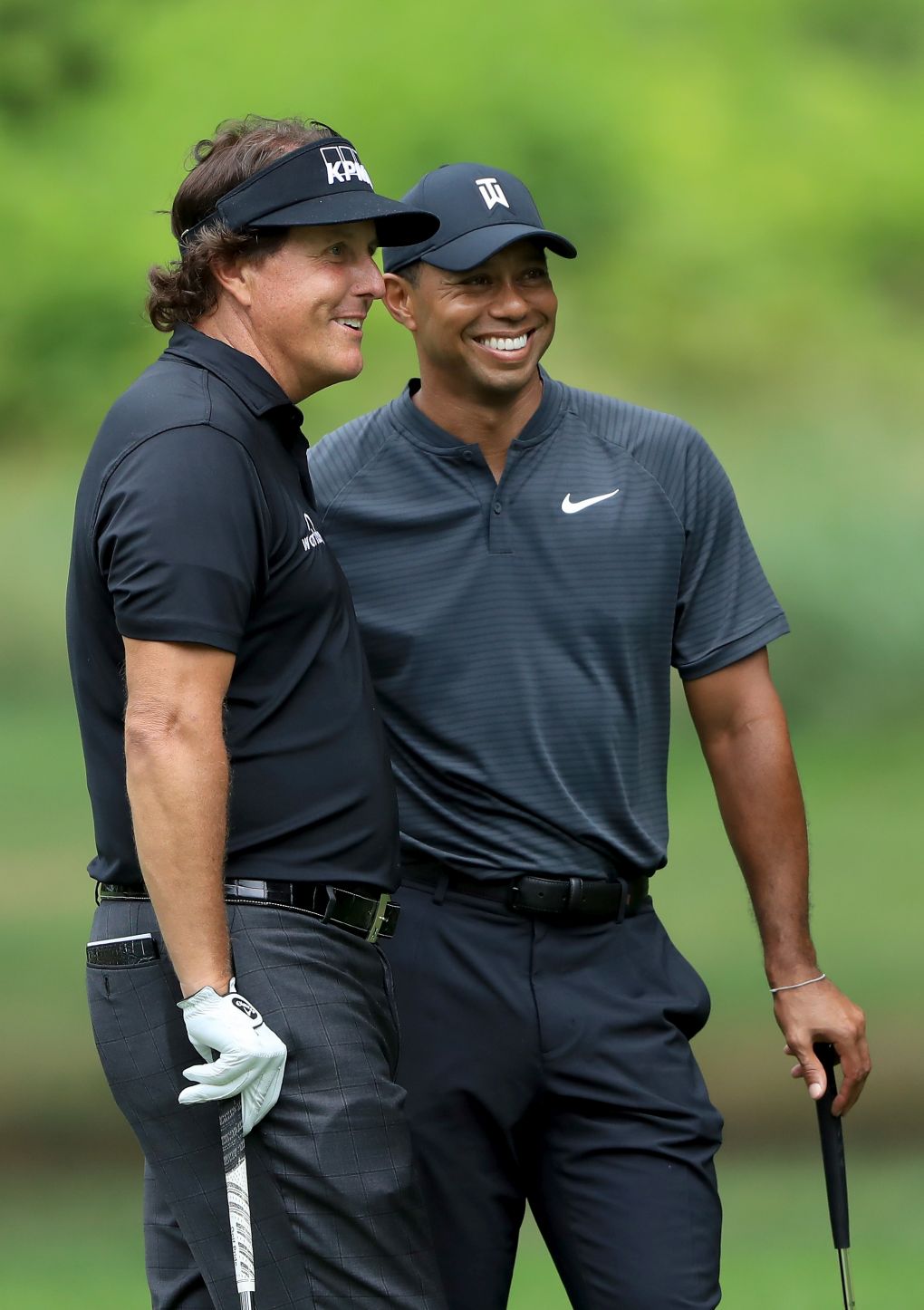 Tiger Woods a Phil Mickelson