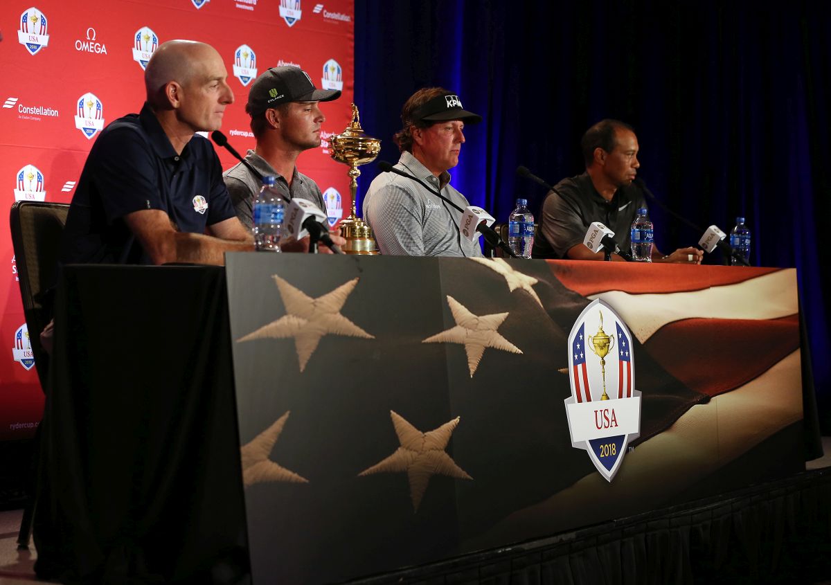 Jim Furyk oznamuje divoké karty USA pro Ryder Cup