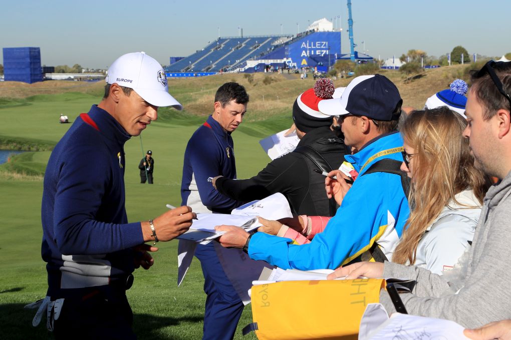 Rydercupový tým Evropy v Le Golf National