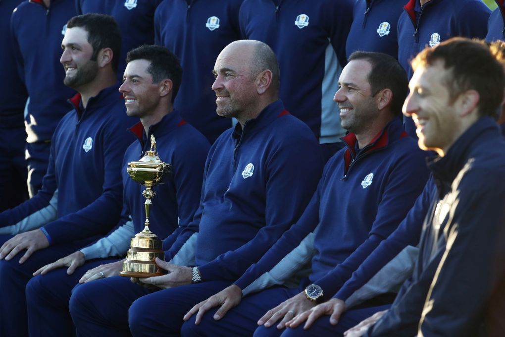 Rydercupový tým Evropy v Le Golf National