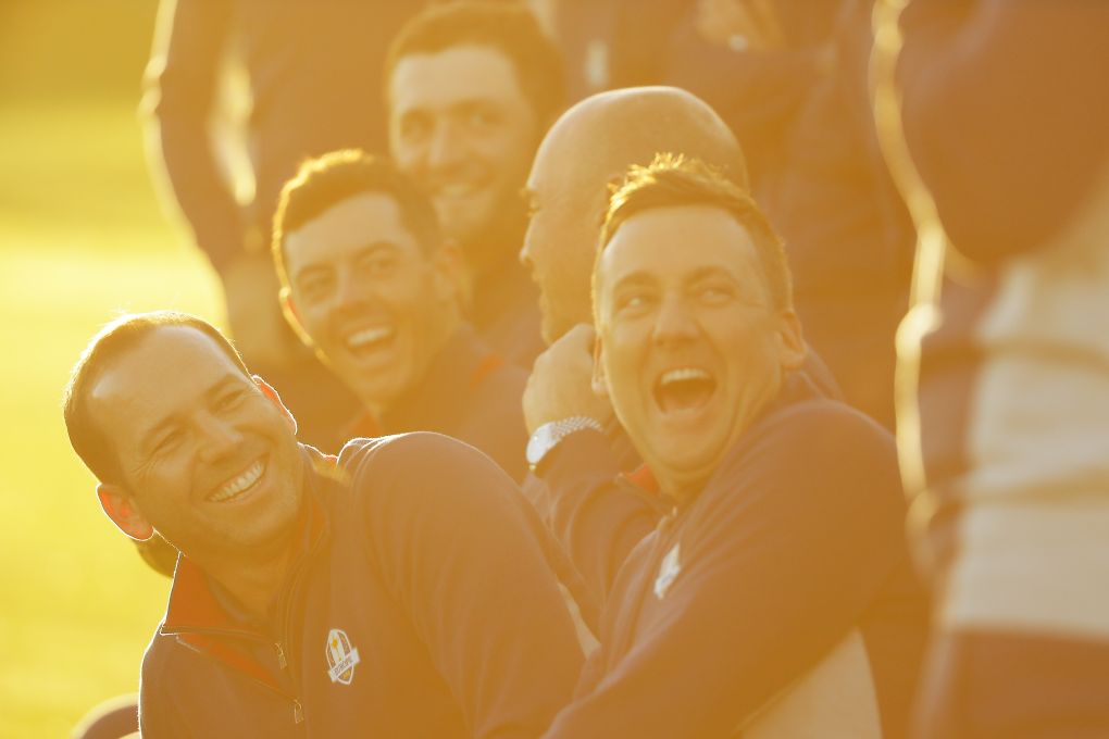 Rydercupový tým Evropy v Le Golf National