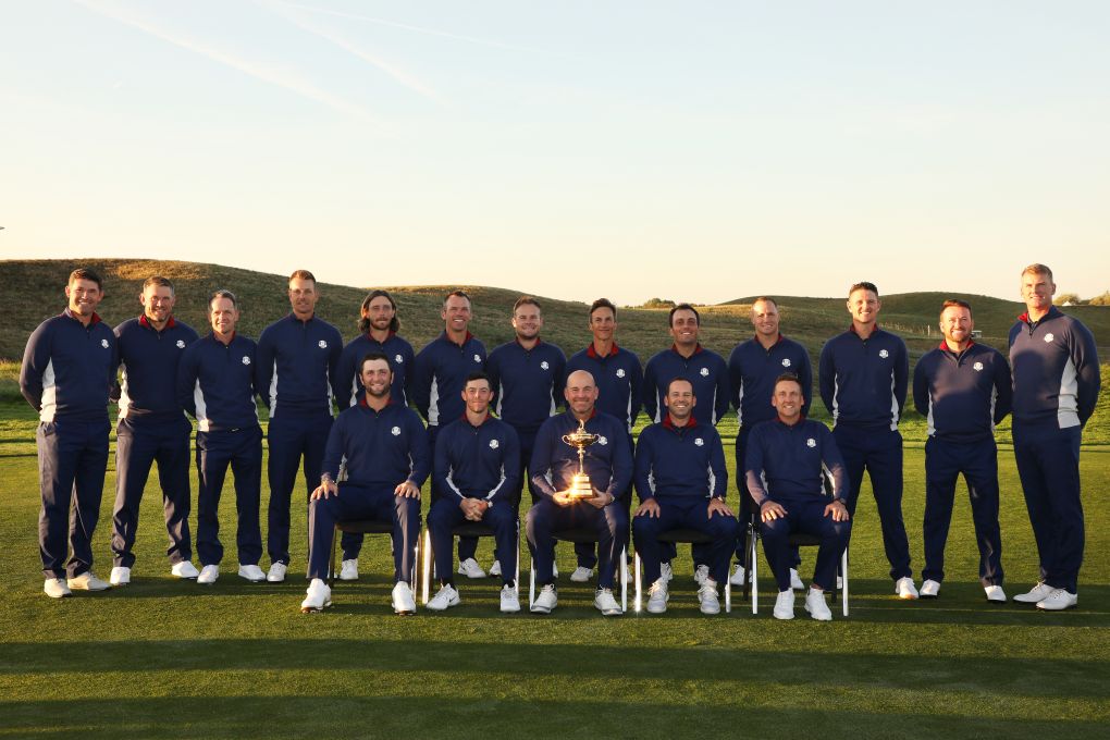 Rydercupový tým Evropy v Le Golf National