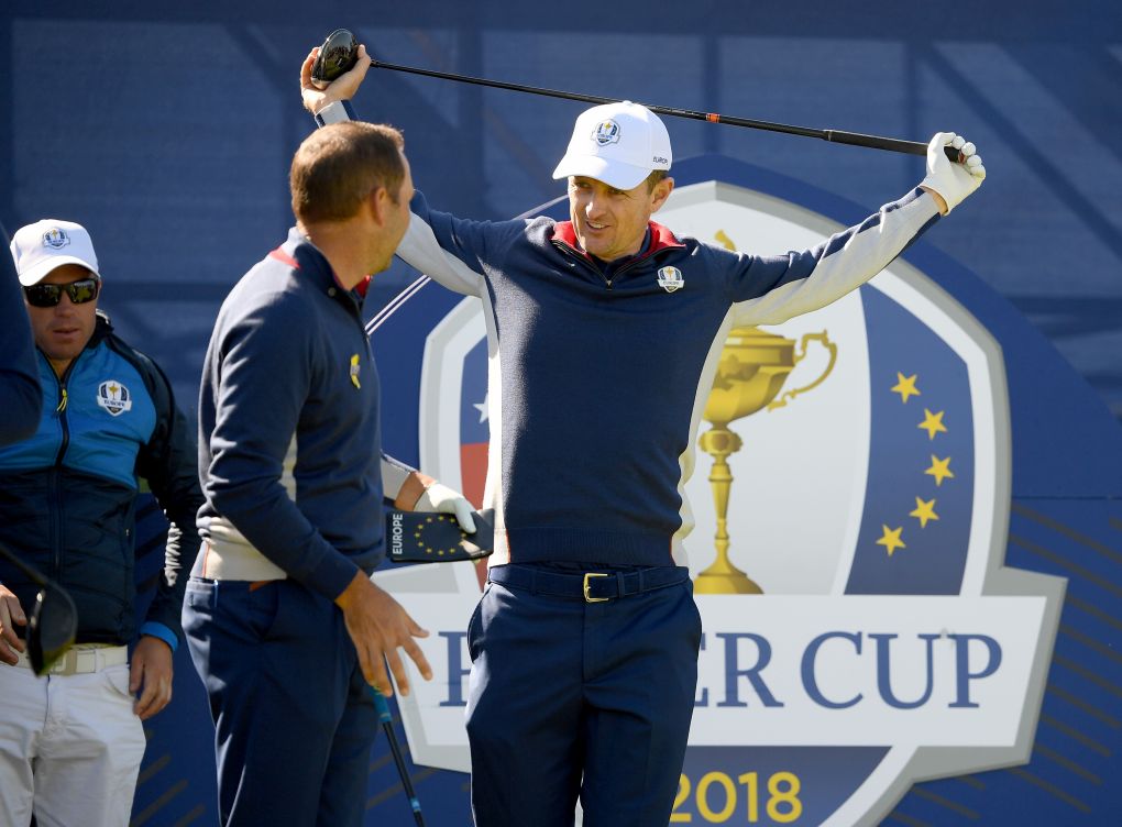 Rydercupový tým Evropy v Le Golf National