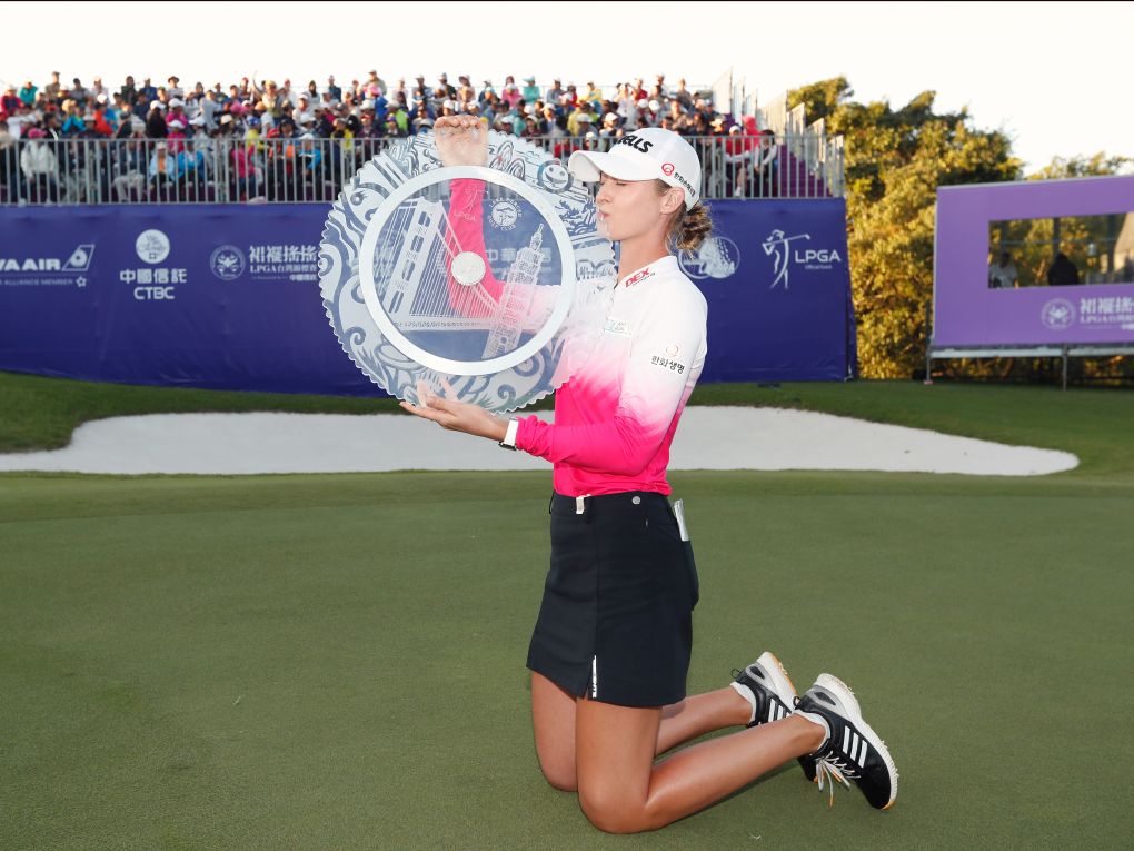 Nelly Korda slaví první vítězství na LPGA