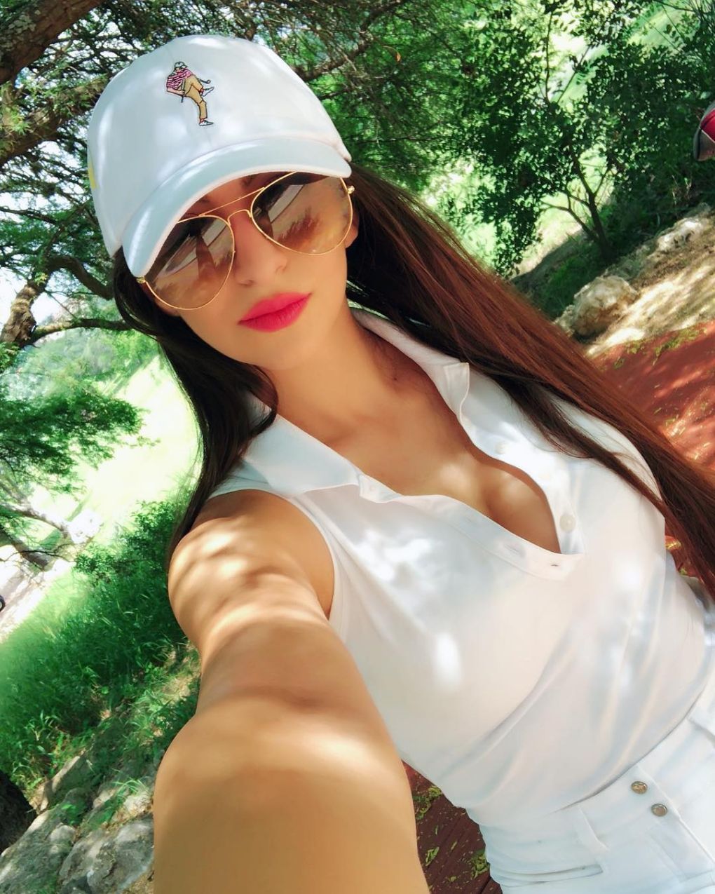 Golfová kráska Sasha Smith