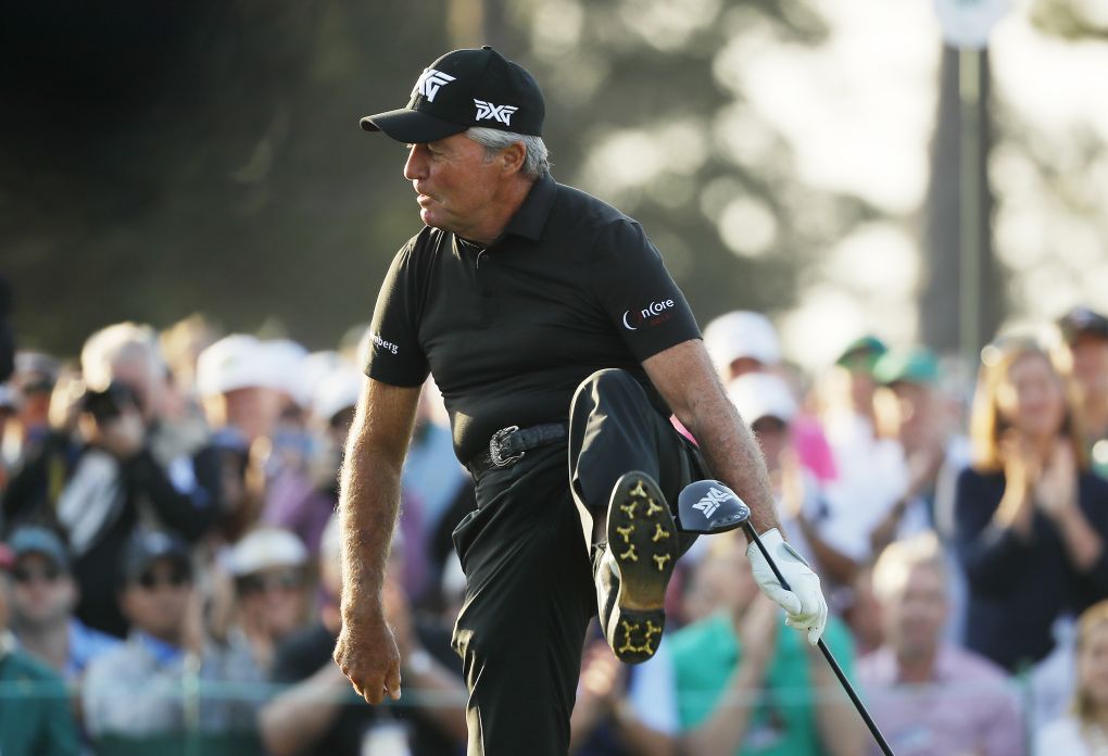 Jack Nicklaus a Gary Player na Masters 2019