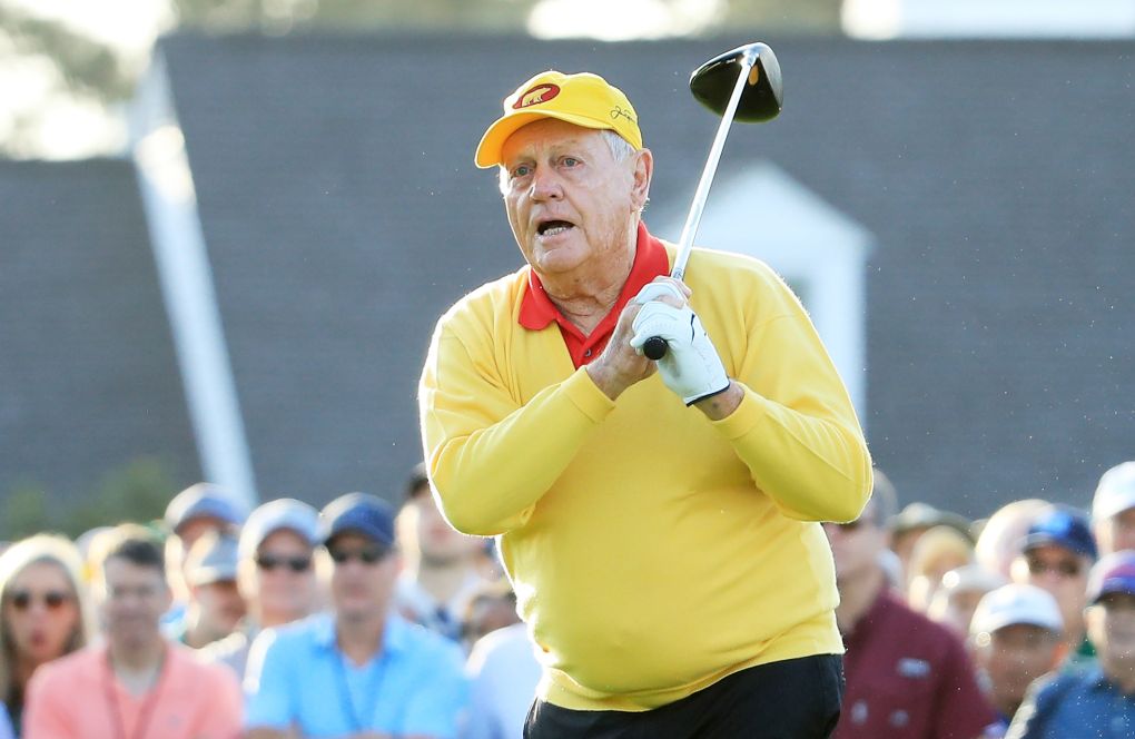 Jack Nicklaus a Gary Player na Masters 2019