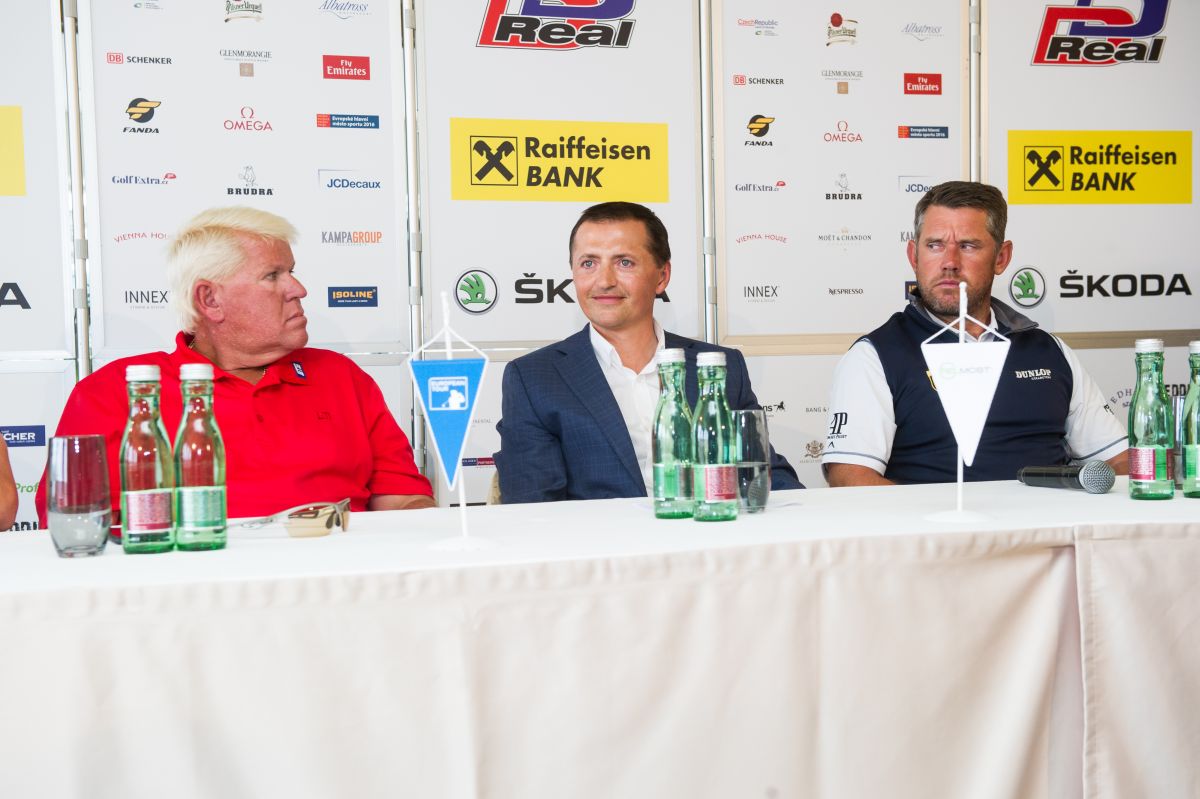 John Daly, Petr Dědek a Lee Westwood