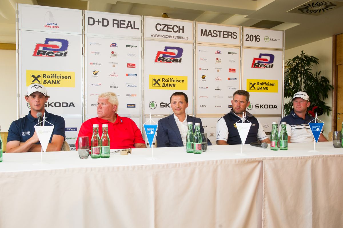 Tisková konference k D+D REAL Czech Masters