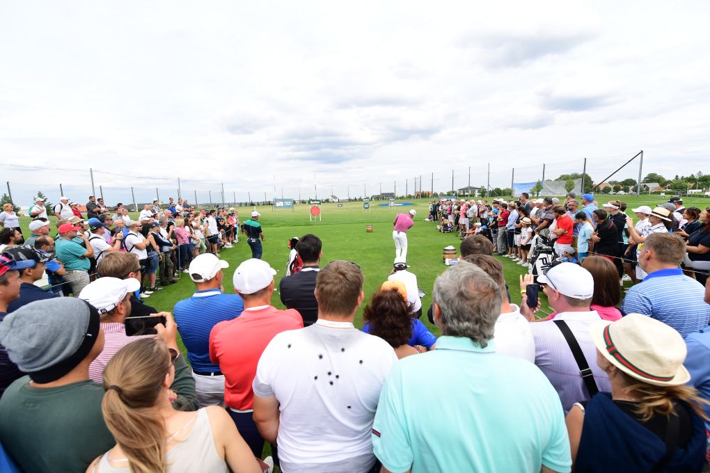 Lee Westwood a Padraig Harrington