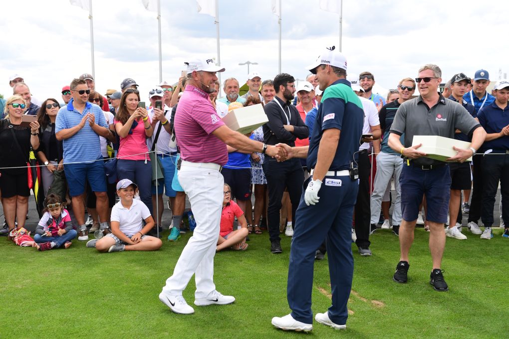 Lee Westwood a Padraig Harrington