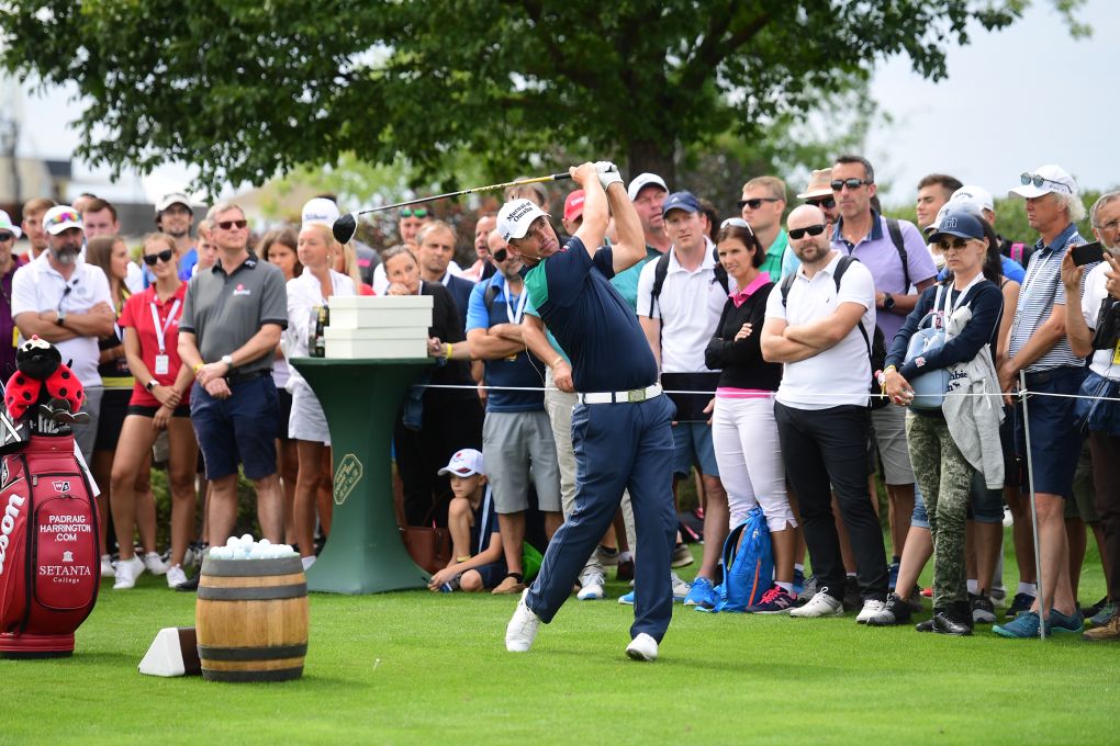 Lee Westwood a Padraig Harrington