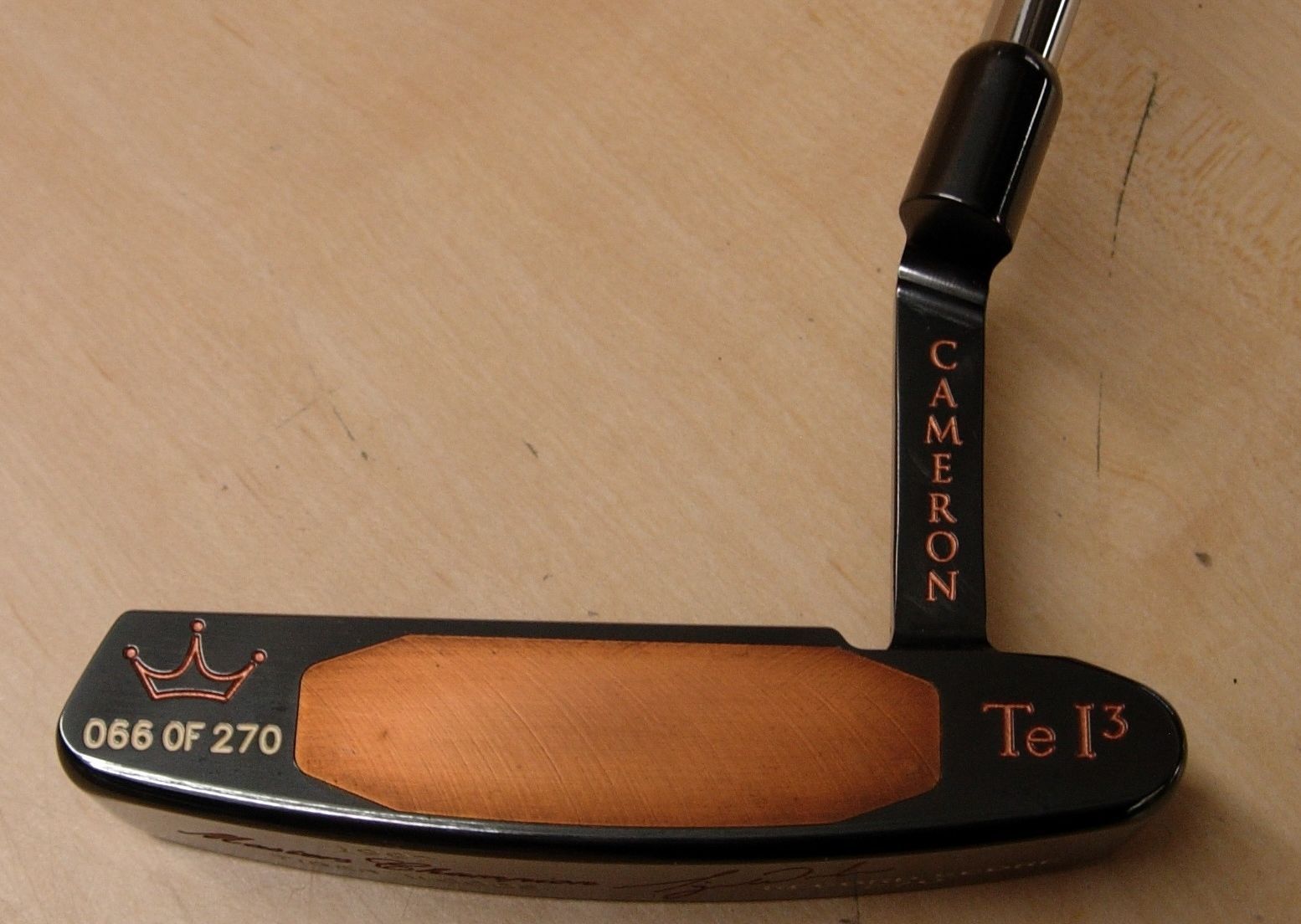 Replika putteru Tigera Woodse z Masters 1997