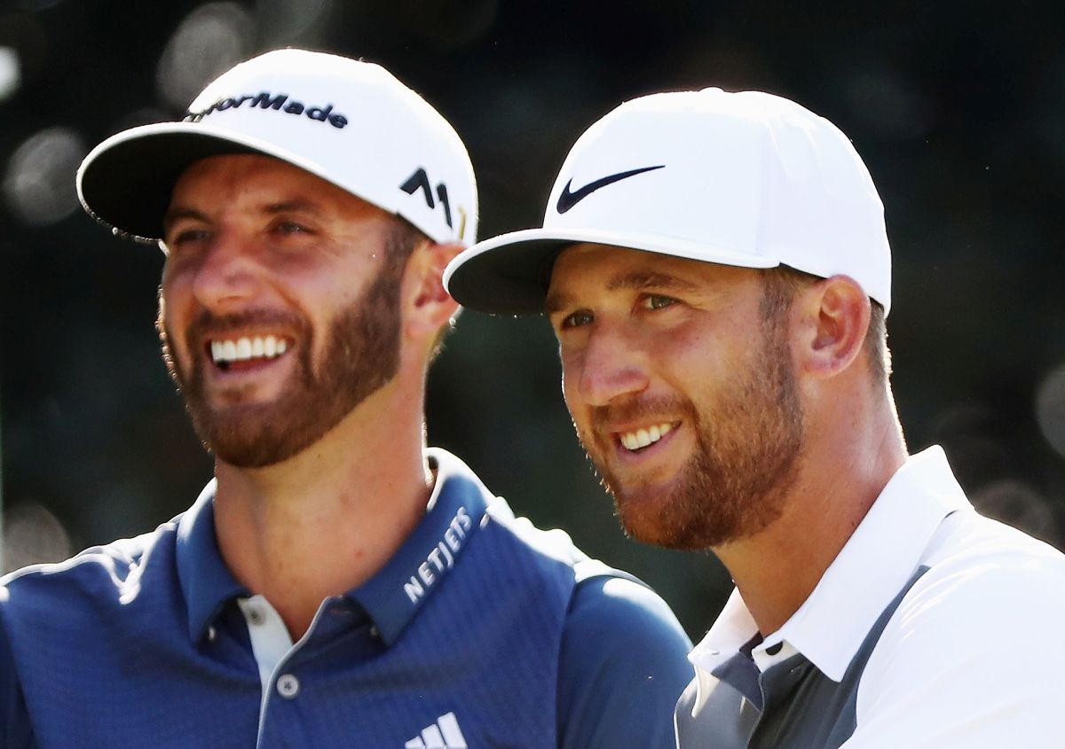 Dustin Johnson a Kevin Chappell