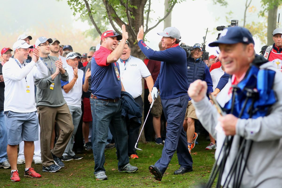 První den Ryder Cup 2016